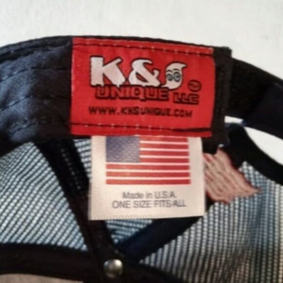 NWOT Unisex USAF U.S. Air Force Hat/Cap Hook N Loop One Size Fits All. Licensed. - Picture 5 of 11